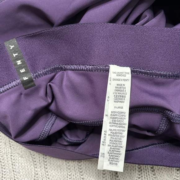 Savage X Fenty | Punk Purple Lineup High-Waist Pocket Legging, Size XL - Picture 3 of 10